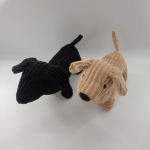 Butoir <span class=keywords><strong>de</strong></span> <span class=keywords><strong>porte</strong></span> en tissu animal lesté rempli <span class=keywords><strong>de</strong></span> sable pour chien en velours côtelé marron mignon butées <span class=keywords><strong>de</strong></span> <span class=keywords><strong>porte</strong></span> teckel décoratives - Product Image 6