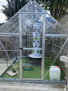 Cómo cultivar plantas hidropónicas, torre de jardín Vertical de forma redonda, hidropónica - Product Image 5