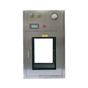 Cleanroom Pass Box Manufacturer Pass Box Interlocking System Through Box