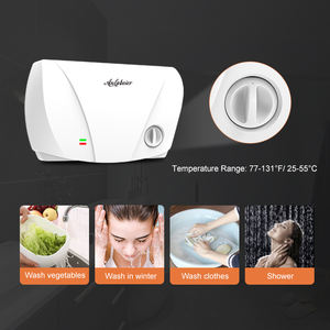 8000W Instant Hot Water <b>Heater</b> for Shower and Kitchen <b>Electric</b> <b>Portable</b> System with Temperature Display Operation - Product Image 4