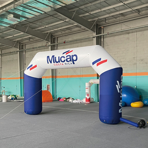 Arco Inflável Personalizado para Maratona, Infláveis Publicitários com Bomba de Ar e Bolsa de Transporte para Linha de Partida e Chegada de Ciclismo - Product Image 4