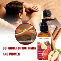 Aceite Corporal de Canela y Manzana Natural, Lavanda, Jojoba, Almendras Dulces, Hidratante y Relajante para el Cuidado de la Piel, 100 ml, OEM, ODM