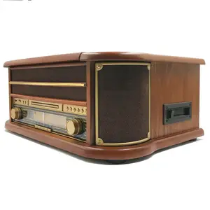 Klasik Vintage Retro FM radyo Aux ile