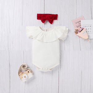 Conjuntos de Ropa Nueva para Bebés, Conjuntos de 3 Piezas para Niñas Recién Nacidas, Tutú con Diadema para Bebés - Product Image 3