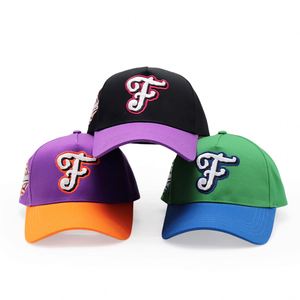 Casquette de golf unisexe bicolore en coton de haute qualité, casquette de baseball décontractée pour le sport avec logo personnalisé et broderie appliquée - Product Image 4