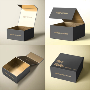 Muestra Gratuita de Caja de Regalo Magnética Plegable de Lujo Personalizada, Caja de Embalaje de Cartón Rígido con Imán Plegable, Caja de Papel para Pelucas y Cabello - Product Image 6