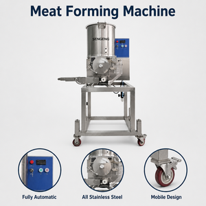 Attrezzatura Automatica per la Formatura di Cotolette di Carne, Macchina Commerciale per la Produzione di Hamburger per Impianti di Lavorazione della Carne - Product Image 1