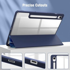 Custodia in pelle con stampa personalizzata antiurto Smart <span class=keywords><strong>Cover</strong></span> posteriore trasparente <span class=keywords><strong>per</strong></span> <span class=keywords><strong>Samsung</strong></span> Galaxy Tab S11 11 pollici 2025 - Product Image 4