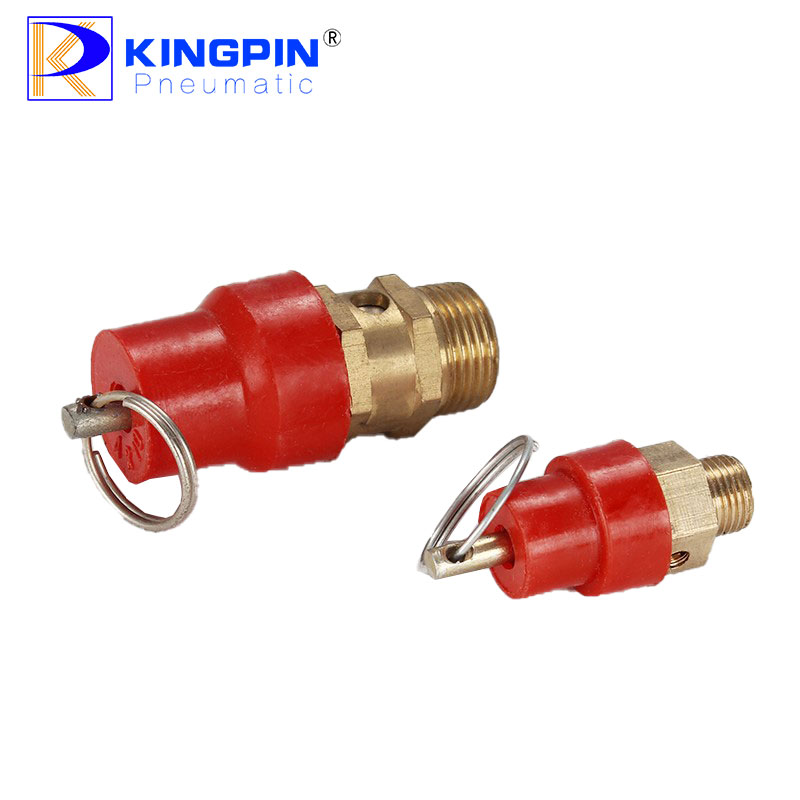 Valvola Aria Compressa Ottone Valvola Sicurezza Aria Compressa PATIKIL 1/4 NPT - 270 PSI Per