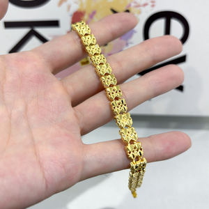 JXX Nouveau Design Bracelet pour Femme Laiton Plaqué Or 24k Bijoux Bracelet Charme Chaîne de Montre pour Femme Vente en Gros - Product Image 4