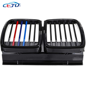 Grilles de rein de pare-chocs avant de voiture noires brillantes pour BMW E30 Sedan/<span class=keywords><strong>Cabrio</strong></span> 1982-1994 Grilles de course de remplacement accessoires de voiture - Product Image 6