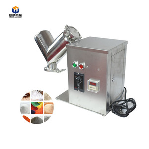 CW laboratorio <span class=keywords><strong>pequeño</strong></span> V cono mezcla de proteínas de alimentos mini máquina mezcladora en seco industrial <span class=keywords><strong>mezclador</strong></span> de polvo en forma de V - Product Image 4