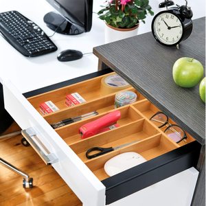 Kitchen Bamboo Expandable <strong>Drawer</strong> Storage Utensil Silverware <strong>Tray</strong> <strong>for</strong> <strong>Drawer</strong> <strong>Cutlery</strong> Organizer Holder Knives in Kitchen - Product Image 4