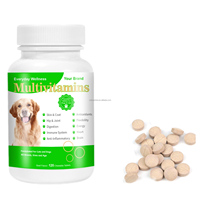 Comprimés à mâcher pour chiens et chats de marque privée avec soutien immunitaire, multivitamines, suppléments pour la santé de la peau et du pelage