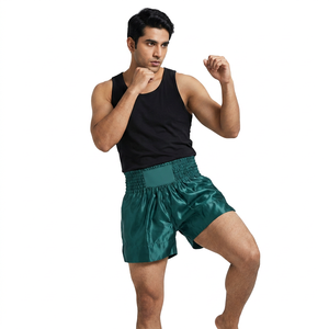 High Quality Men's Muay Thai Shorts Breathable and Comfortable Casual Outdoor Wear with Latest Designs Wholesale OEM Rate - Product Image 1