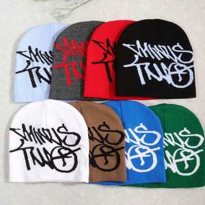 Gorros de Invierno Unisex al por Mayor, Gorra Deportiva 100% Acrílica, Gorro Y2K, Tejido Jacquard, Transpirable, Impermeable, Gorro Personalizado de Alta Calidad - Product Image 1