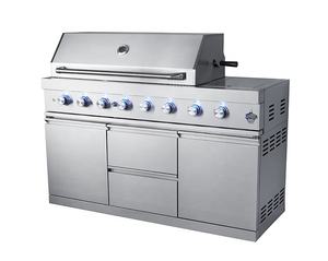 <span class=keywords><strong>Girarrosto</strong></span> Commerciale in Acciaio Inox per Pollo <span class=keywords><strong>con</strong></span> <span class=keywords><strong>Forno</strong></span> e Griglia BBQ a Carbone e Gas - Product Image 1