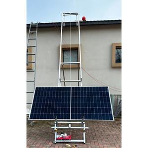 Ascenseur de panneau en verre photovoltaïque 20M 260KG Ascenseur de panneau photovoltaïque réversible Ascenseur entièrement automatique - Product Image 3