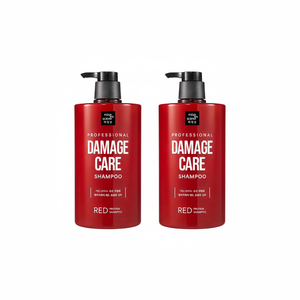 Confezione da 2 Shampoo Proteico Rosso per Capelli Danneggiati Mise-en-scene Damage Care 1L in Forma Liquida - Product Image 1
