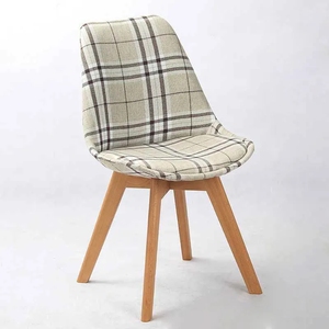 Muebles para el hogar de diseño moderno 2023, sala de estar silla para, silla de comedor de tela tapizada de postre de <span class=keywords><strong>tulip</strong></span>án - Product Image 6