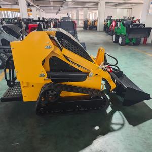 Mini-chargeuse sur chenilles chinoise, chargeuse compacte à chenilles, débroussailleuse avec chenilles - Product Image 4