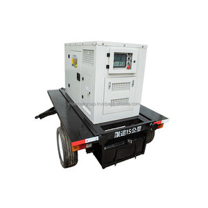 ชุดเครื่องกำเนิดไฟฟ้าดีเซลอุตสาหกรรม60Hz พร้อมรีโมทสตาร์ทเครื่องยนต์เทคโนโลยีเงียบสำหรับบ้านและก่อสร้างแบบเปิดเฟรม - Product Image 1