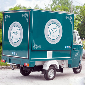 Camión de Comida Callejera, Triciclo Eléctrico para Frutas, <span class=keywords><strong>Carrito</strong></span> de Comida, Camión de Helados Estándar Australiano, <span class=keywords><strong>Carrito</strong></span> de Hot Dogs, Camión de Comida Eléctrico - Product Image 4