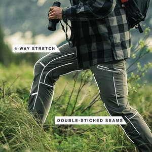 Мужские эластичные спортивные брюки - Product Image 3