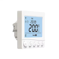 R3W.716 Thermostat à affichage numérique, petit régulateur de température, contrôleur de température PC ignifuge