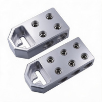 Bloc de bornes à vis en aluminium 4 voies 12V, robuste, pour distribution de puissance, connecteur de borne mécanique pour applications automobiles et industrielles