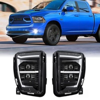 Accessoires d'éclairage automobile, feux antibrouillard LED pour Dodge RAM 1500 2013-2018
