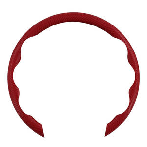 कार सहायक उपकरण यूनिवर्सल कार स्टीयरिंग व्हील कवर कार के लिए अनुकूलित सुरक्षात्मक डिजाइनर कार्बन फाइबर स्टीयरिंग व्हील कवर - Product Image 2