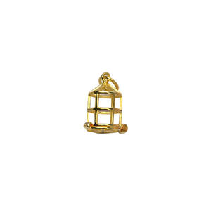 อุปกรณ์ทำเครื่องประดับเงินแท้ S925 ยี่ห้อ Wenchi รุ่น Xiang Pearl แบบ DIY ลูกปัดไม่เจาะรู ดีไซน์ทรงเจดีย์กรงนก จี้กึ่งสำเร็จรูป รหัสสินค้า 13832 จากประเทศจีน - Product Image 5