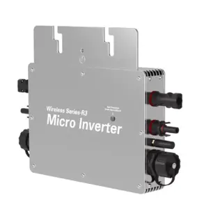 Micro Inverter Smart Grid Tie 600W 700W 800W con comunicazione WiFi MPPT onda sinusoidale pura impilabile