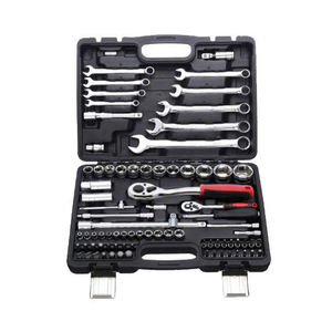 Pexmartools 82 pcs 1/4 "1/2" Ổ Đĩa Ổ Cắm bộ công cụ Kit <span class=keywords><strong>Imperial</strong></span> Metric dụng cụ cầm tay tuốc nơ vít Kìm herramientas ổ cắm Bộ - Product Image 2