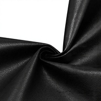 Tissu de doublure de chaussures en cuir PU type microfibre, absorbant l'humidité, respirant, épaisseur 0,6 mm, pour l'automobile, les bagages et les chaussures