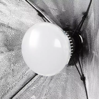 Ampoule LED pour photographie 50W 220V 5500K E27 CRI 95 pour kit d'éclairage, équipement photographique