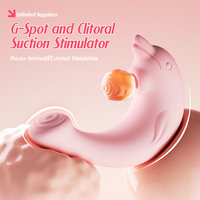 Sexspielzeug Klitoris-Sauger, Erwachsenen-Spielzeug Saugvibrator mit App-Steuerung, 9 Saug- und Vibrationsmodi, Anal- und Brustwarzen-Stimulation