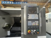 Tour CNC à tourelle servo horizontale à 8 stations SMTCL IT35L avec entraînement FANUC, tour CNC à banc incliné en métal