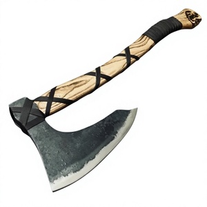 Hot Selling Custom Viking <b>Axe</b> Wooden Handle Hammer Design Rose <b>Wood</b> Wholesale price Viking <b>Axe</b> for Sale - Product Image 2