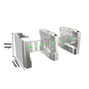 Tourniquet Bidirectionnel Entièrement Automatique en Acier Inoxydable pour Contrôle d'Accès Entrée et Sortie, Barrière Pivotante de Sécurité - Product Image 3