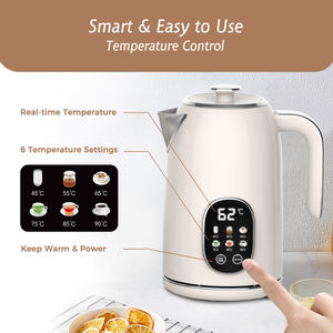 Nueva Cafetera Inteligente con Control táctil, cafetera Espresso eléctrica <span class=keywords><strong>de</strong></span> 20Bar con pantalla colorida, hervidor Digital y juego <span class=keywords><strong>de</strong></span> tostadora - Product Image 4