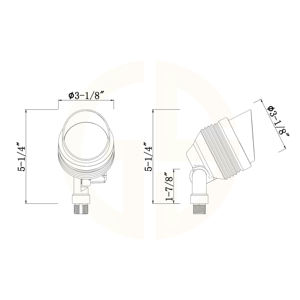 Low Voltage12V Integrated LED Moldule Outdoor Waterproof Texture Bronze Texture Black Landscape Lighting Garden <strong>Light</strong> Spot <strong>Light</strong> - Product Image 5
