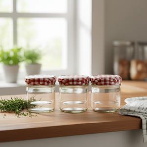 Einkochwelt Pots ronds 167 ml avec couvercles à visser, ensemble de conservation - Product Image 3