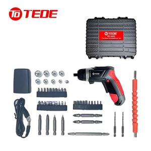 <span class=keywords><strong>TEDE</strong></span> YD-5689 Tournevis sans fil rechargeable au lithium 4,2 V, ensemble de 53 pièces avec 1 alimentation et 1 chargeur, garantie de 3 mois - Product Image 3