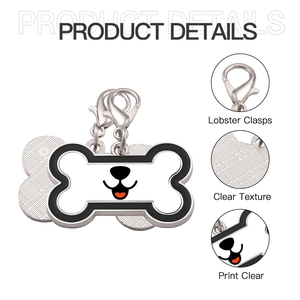 Wholesale Personalized Bone Shaped Sublimation Metal Blank <b>Dog</b> <b>Tags</b> Engraved for Pets - Product Image 6