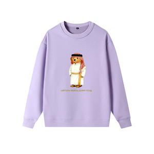 <span class=keywords><strong>Felpa</strong></span> Autunno Inverno con Stampa a Caldo 'Orso X' <span class=keywords><strong>per</strong></span> Uomo e Donna Pullover Largo Casual <span class=keywords><strong>per</strong></span> <span class=keywords><strong>Coppie</strong></span> - Product Image 4