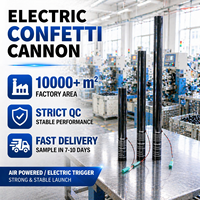 Canon à Confettis Électrique Personnalisé de Haute Qualité en Gros, Lanceur de Confettis Électrique Multicolore Métallique pour Fêtes