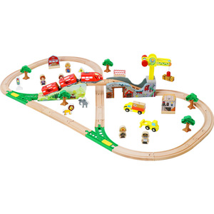 <span class=keywords><strong>2025</strong></span> New Montessori Đa-Chức năng bằng gỗ Train theo dõi giáo dục đồ chơi cho bé trai vui vẻ và thú vị chơi các tính năng Quà Tặng - Product Image 1