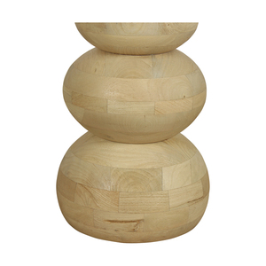 Table de chevet contemporaine en bois, design gain de place pour canapé, salon, chambre à coucher, mobilier élégant pour la maison, construction stable - Product Image 3